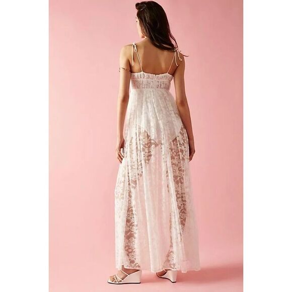 For Love & Lemons Lorena Maxi Gown Dress - Picture 2 of 15